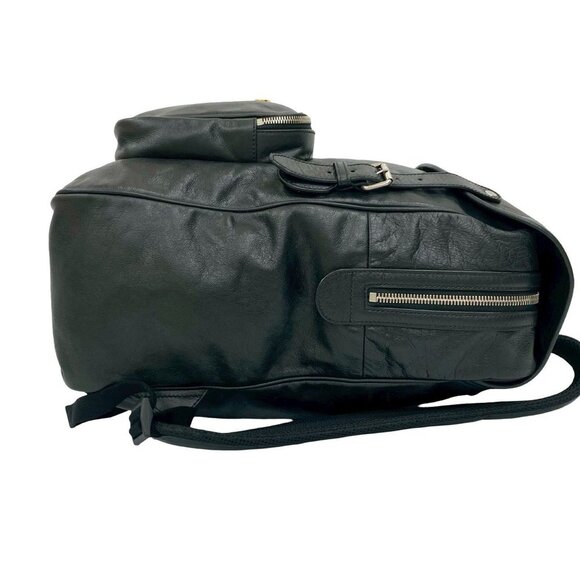 GUCCI Black Leather Backpack - Picture 6 of 10